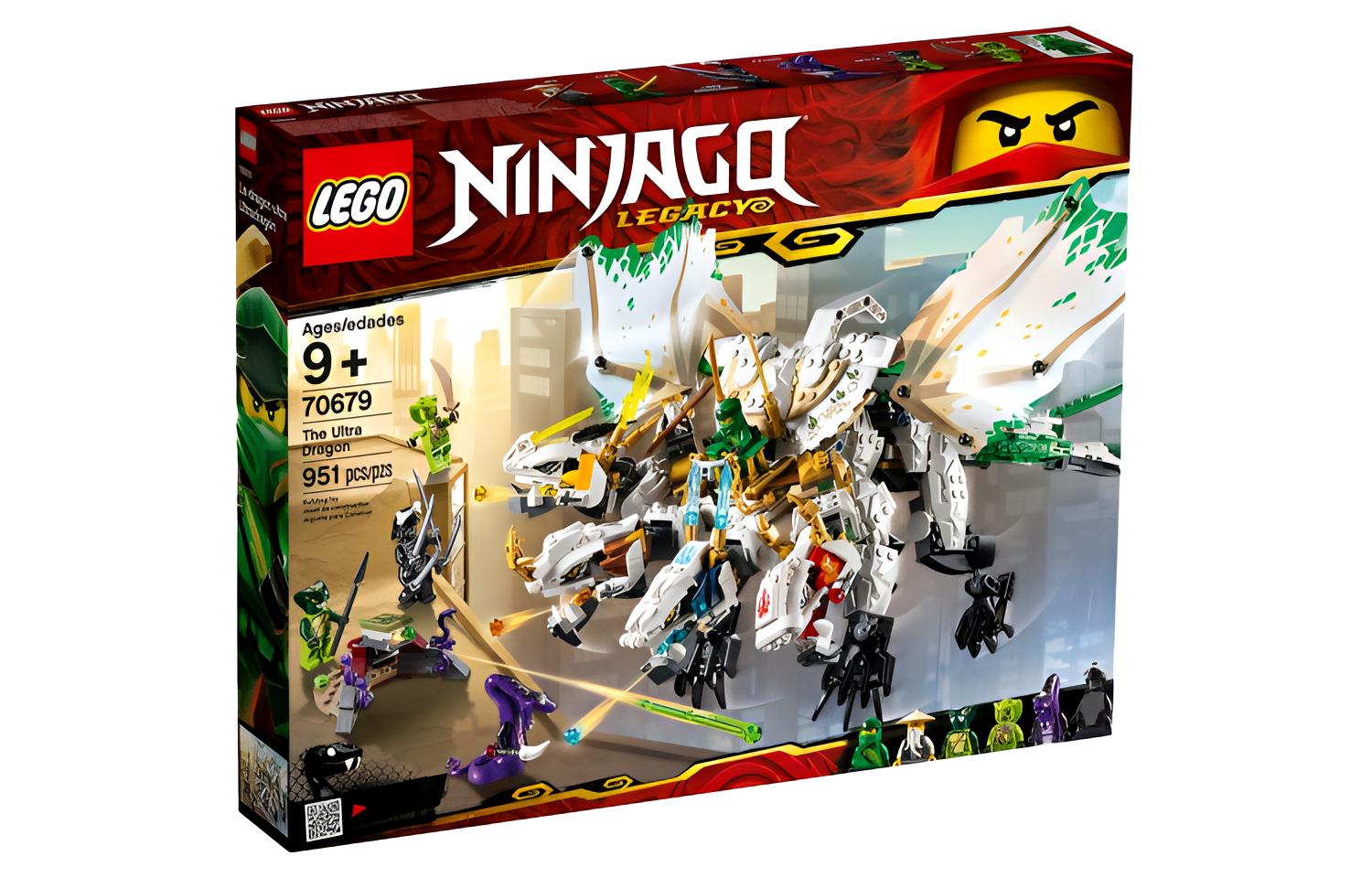 Конструктор LEGO "Bubble Ninja Series: Lloyd Montgomery and Shenlong" (70679) - Boxette Shop