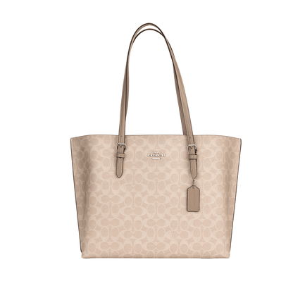 Сумка женская Coach Mollie 34 Branded Logo Zip Closure - Boxette Shop