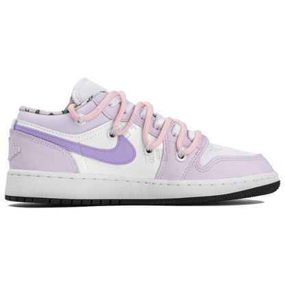 Кроссовки детские Jordan air 1 low purple - Boxette Shop