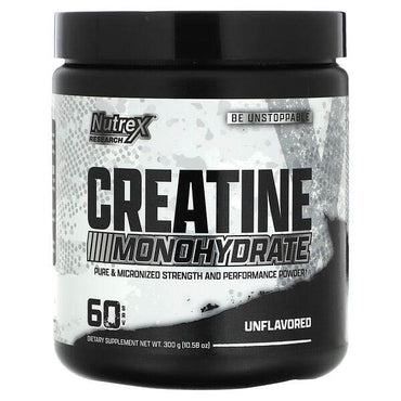 Спортивное питание Nutrex Research, моногидрат креатина, без вкусовых добавок, 300 г - Boxette Shop