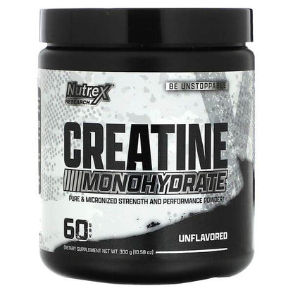 Спортивное питание Nutrex Research, моногидрат креатина, без вкусовых добавок, 300 г - Boxette Shop