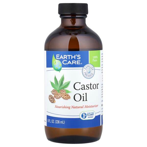 Масло для волос Earth's Care Castor oil, 236 мл - Boxette Shop