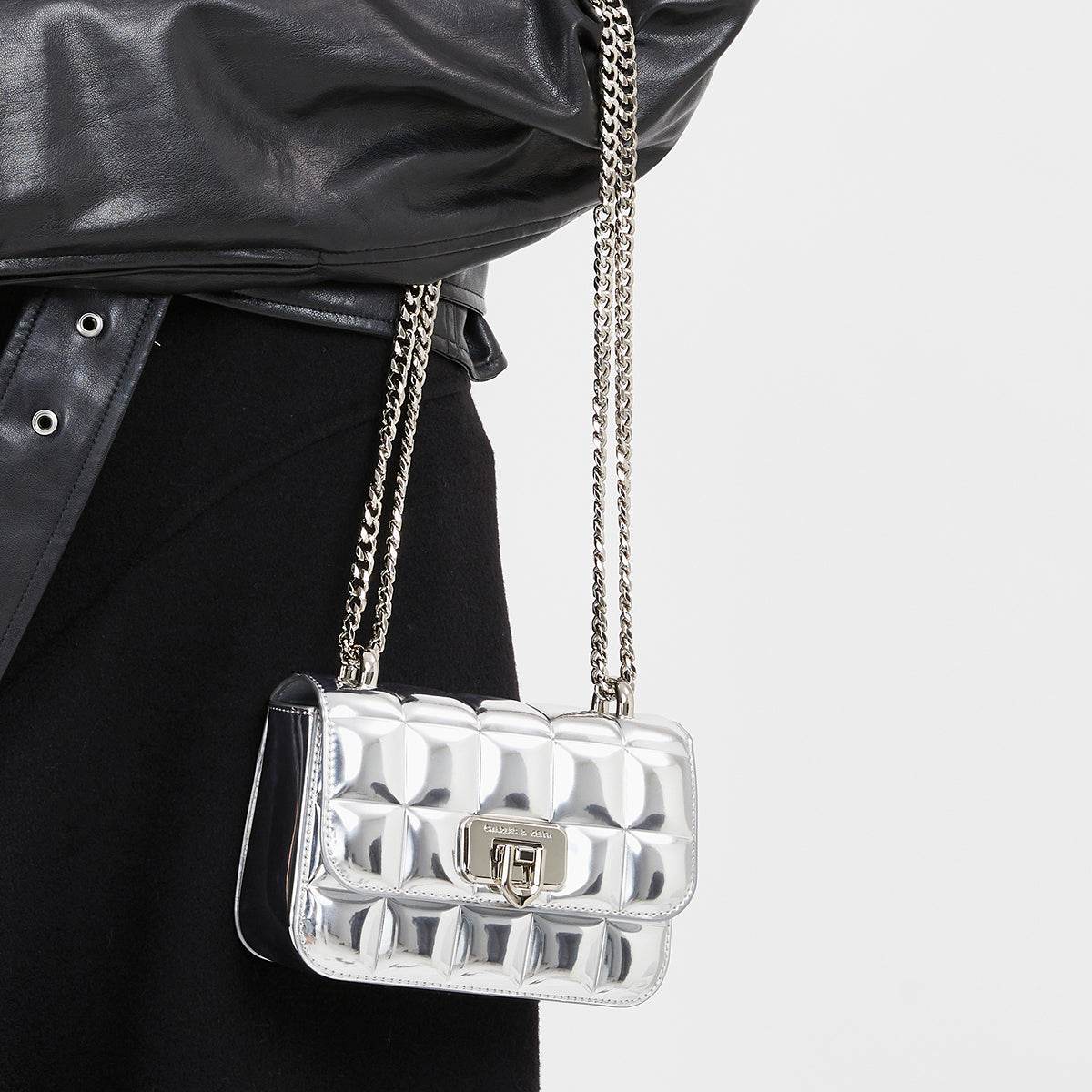 Сумка женская Charles&Keith Noir - Boxette Shop