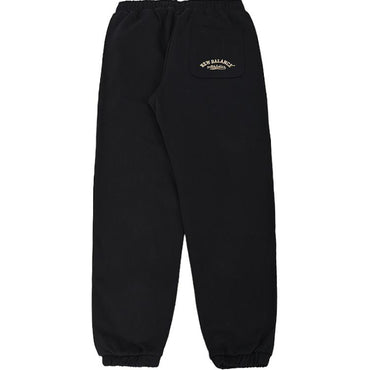 New Balance Athleisure erkaklar uchun qora rangli qulay trikotaj shim