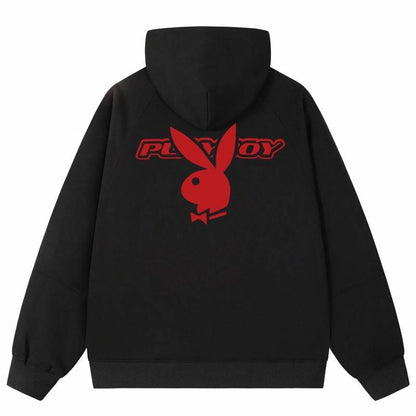 Erkaklar uchun Playboy kapshonli ko'ylagi