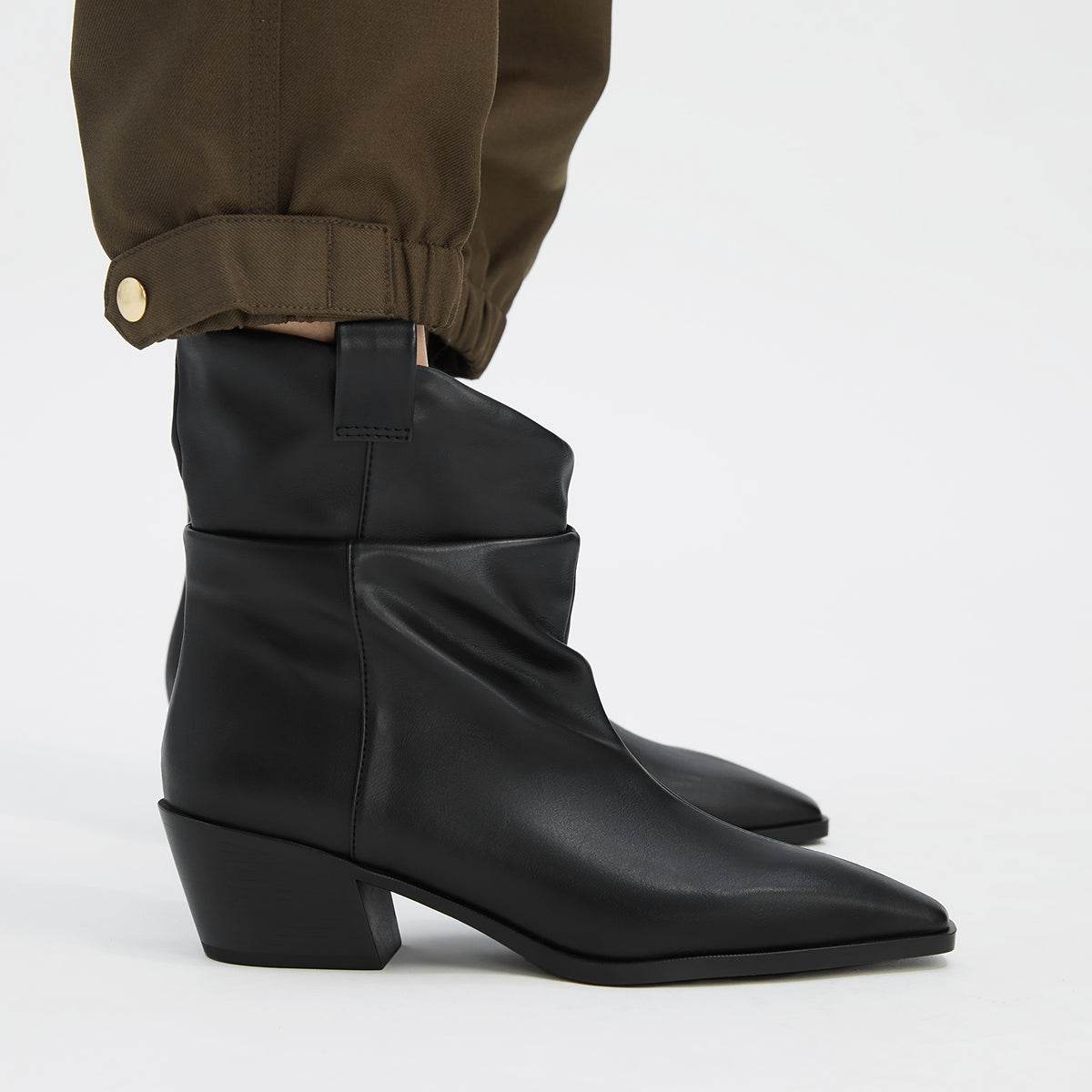 Ботинки женские Charles&Keith Western Short - Boxette Shop