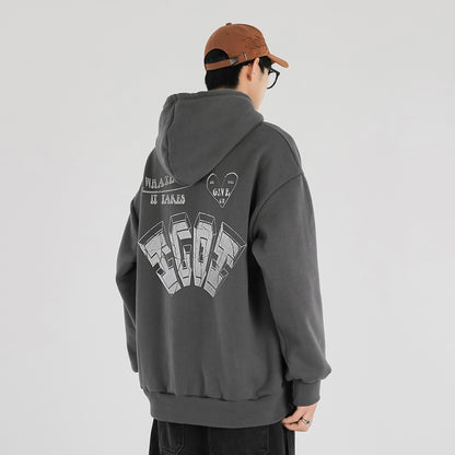 Erkaklar uchun IGOI FW22 kapshonli ko'ylagi