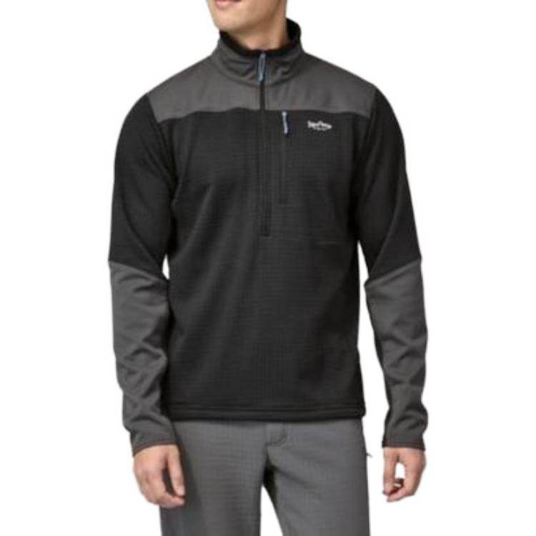 Свитшот мужской Patagonia R1 Fitz Roy Half Zip - Boxette Shop
