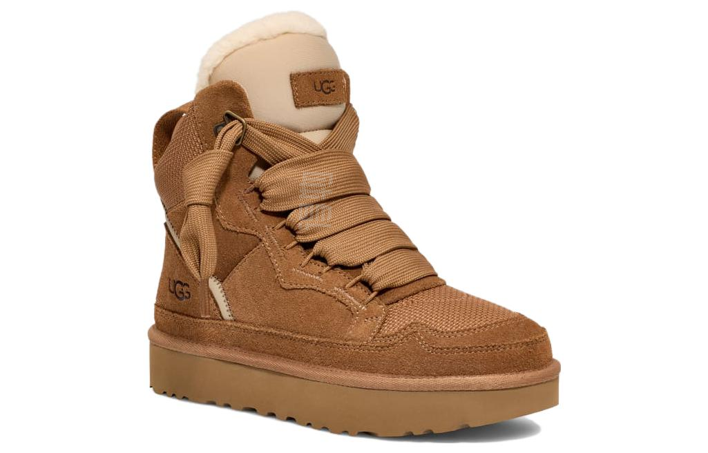 Ugg comfort casual short boots women's chestnut