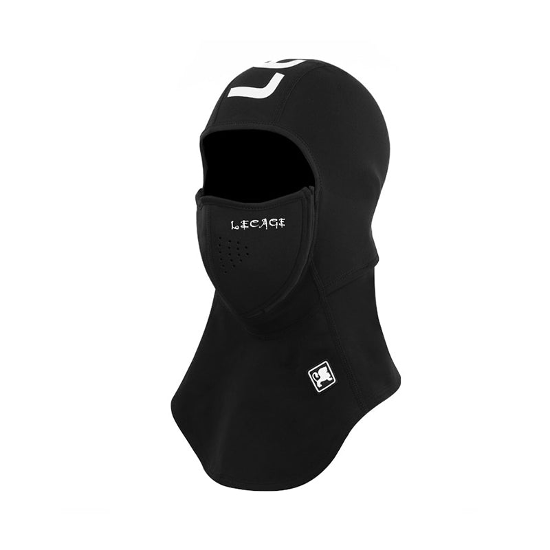 Lecage lecage ветрозащитный анти-туман магнитный снег очки теплая маска сочетание abs безопасности аварии лыжный шлем