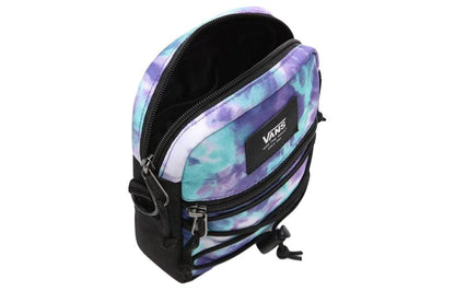 Vans logotipi fermuarli poliester yelkali oddiy erkaklar va ayollar juftligi binafsha rang