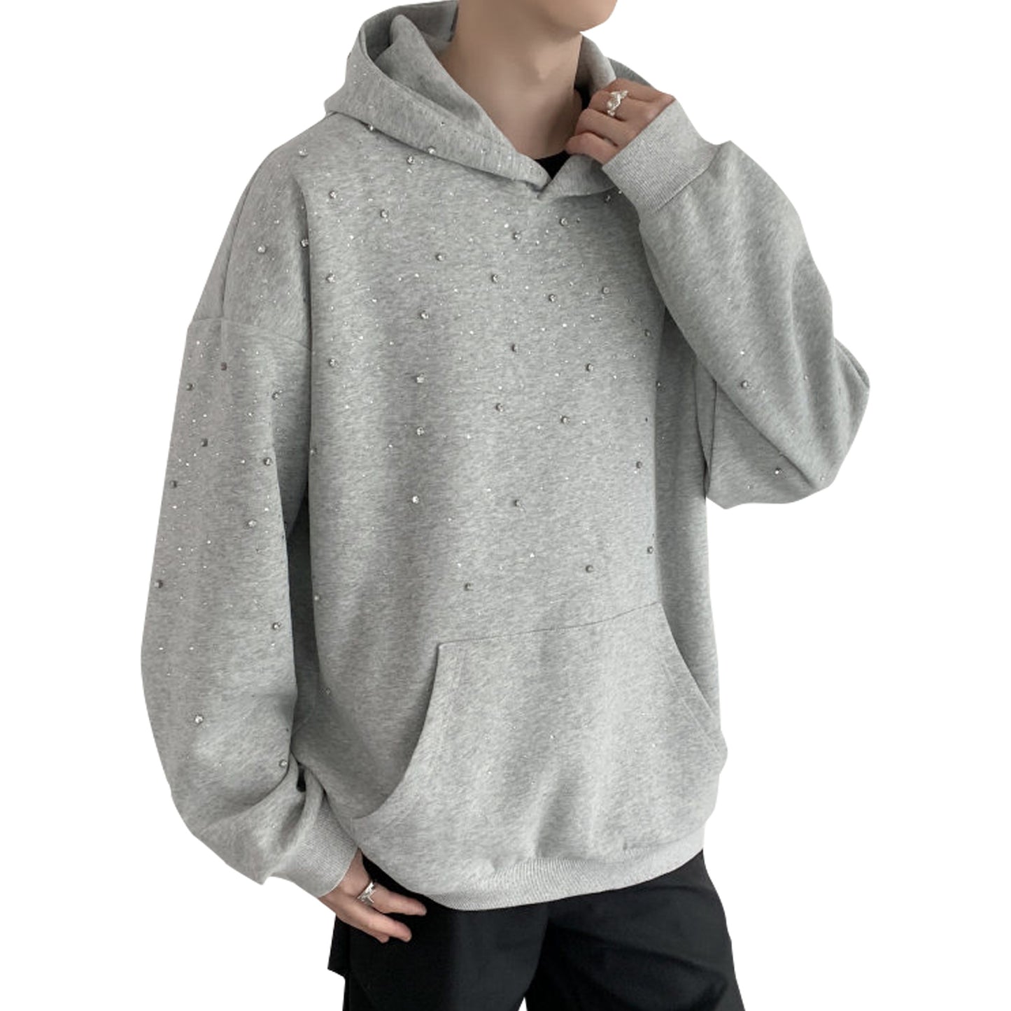 Erkaklar uchun HVGA High Street Creative kapshonli ko'ylagi