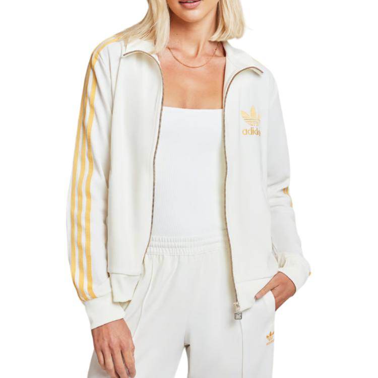 Спортивная куртка женская Adidas Originals stripe logo print - Boxette Shop