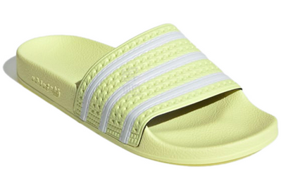 Adidas originals adilette удобные ретро-шлепанцы на резиновой подошве мужские желтые