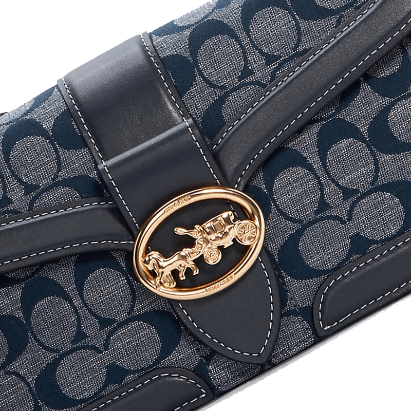 Сумка женская Coach Kleo 24 Old Flower Print Saddle - Boxette Shop