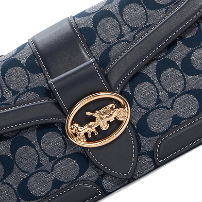 Сумка женская Coach Kleo 24 Old Flower Print Saddle - Boxette Shop