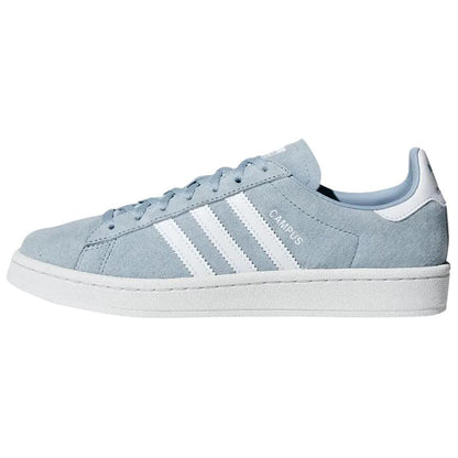 Adidas originals campus универсальные удобные износостойкие бордшорты с низким верхом женские синие