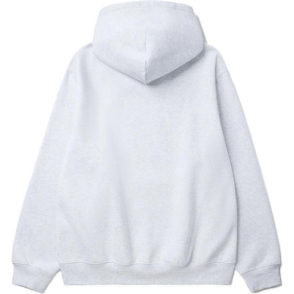 Carhartt wip klassik pullover logotipi erta kuz harfli kashtado'zlik logotipi katta cho'ntak bo'shashgan qalpoqli uzun yengli erkaklar sviteri