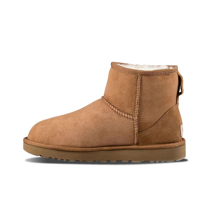 Ugg classic clear mini bnk пятнистый кот овчина милый кот элемент очаровательный весело игривый исцеление удобные мягкие классические короткие сапоги снег женские