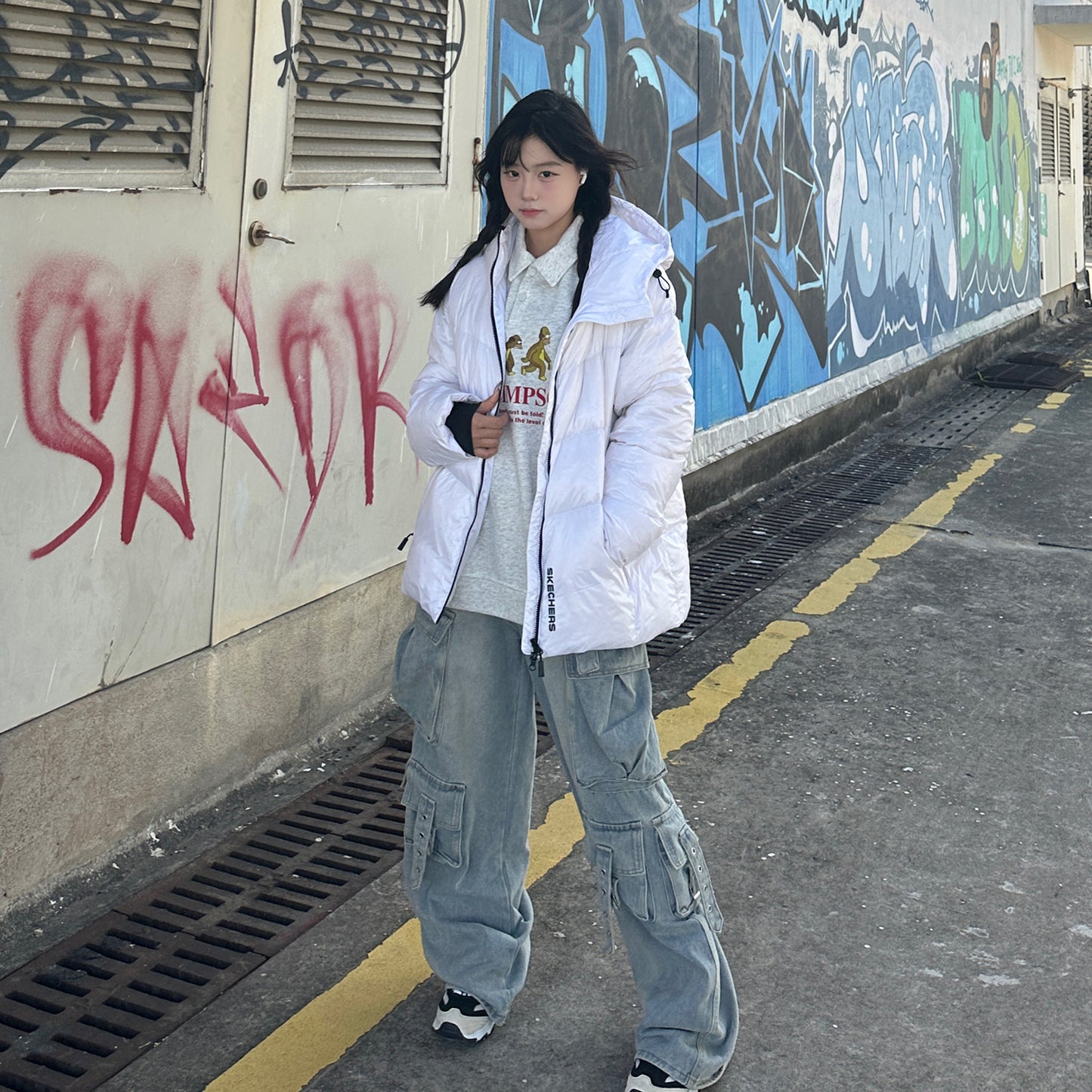 Пуховик женский Skechers Diamond Series