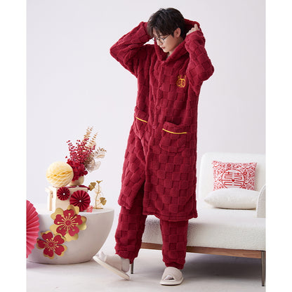 Yizhuang erkaklar pijamasi