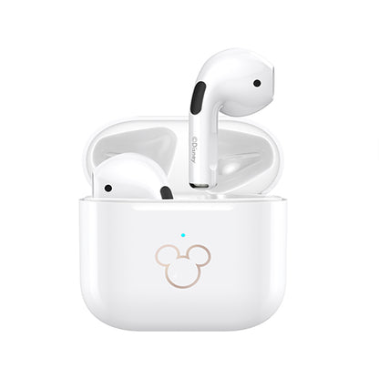 Disney Disney F11 talabalar partiyasida sport bilan shug‘ullanuvchi tejamkor yarim quloq ichidagi qo‘ng‘iroq shovqinini bekor qiluvchi haqiqiy simsiz Bluetooth eshitish vositasi bo‘lishi kerak.