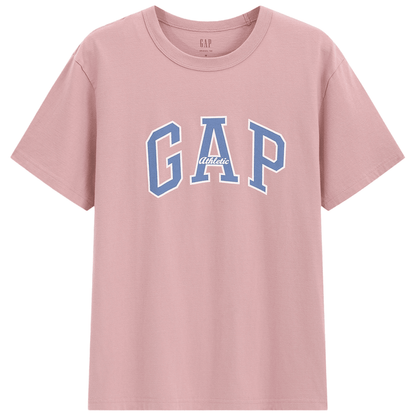 Gap весна и лето буквы печатных логотип свободные футболки с коротким рукавом модные повседневные мужчины и женщины с одинаковыми моделями - Boxette Shop