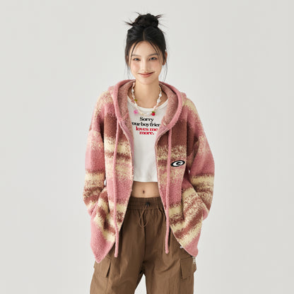 Кардиган женский Golfcross Retro Gradient Knit