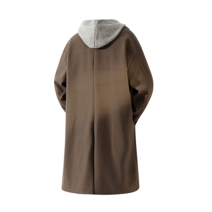 Livingtown Korean laguid retro high street style bir tekis rangli tasodifiy ko'p qirrali asosiy tomchi yelka uzun qismida mirador bo'sh qulay temperament eski pul shamol katta cho'ntaklar issiq palto Britaniya keksa his trench palto