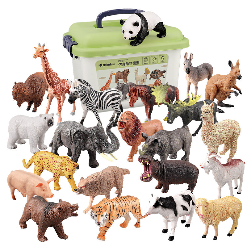 Nuqi bolalar o'yinchoqlari uchun hayvonlar to'plami