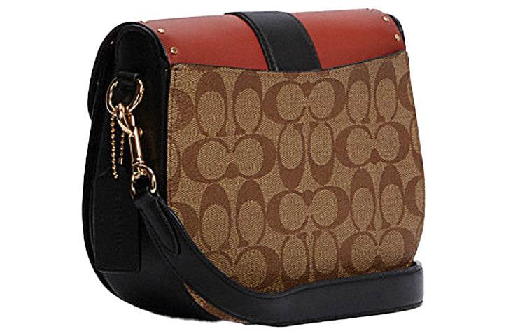 Сумка женская Coach Georgie 21 Carriage Colour Blocking Rivets - Boxette Shop