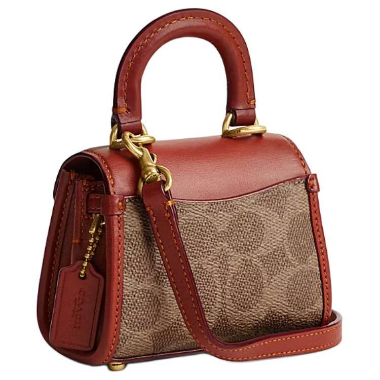 Сумка женская Coach Sammy 12 Label Push Lock Closure - Boxette Shop