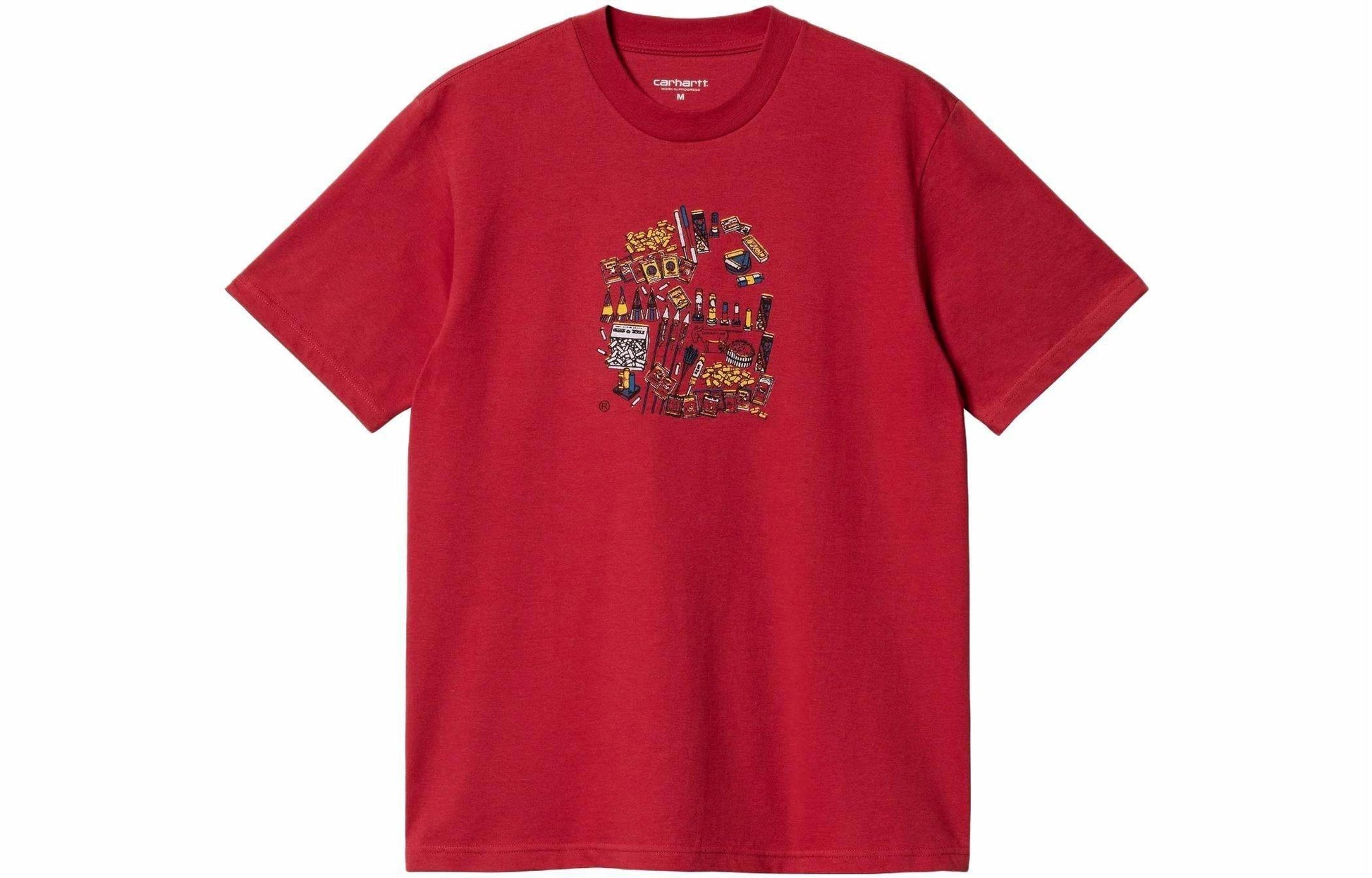 Футболка мужская Carhartt WIP graphic round neck - Boxette Shop