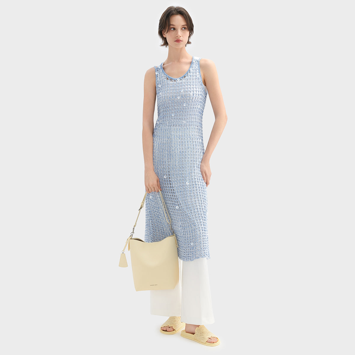 Шлёпанцы женские Charles&Keith ck