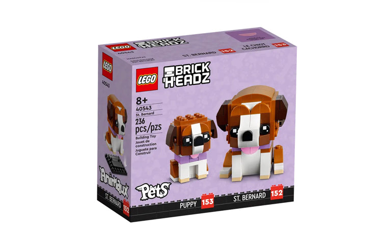 Конструктор LEGO Brickheadz: "Собака Сенбернар" (40543)