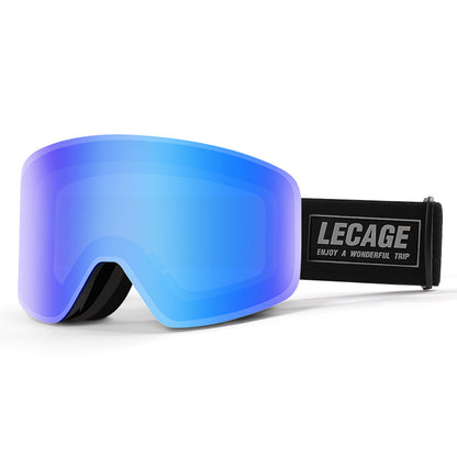 Горнолыжный шлем и очки Lecage Lecage