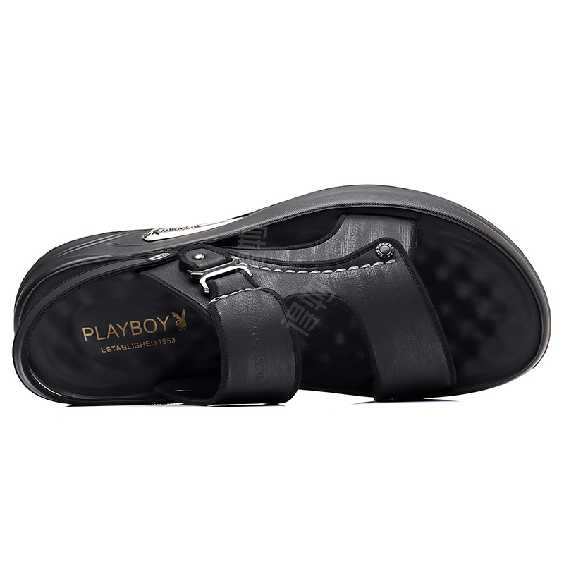 Playboy kundalik ikki kishilik charm erkaklar sandallari