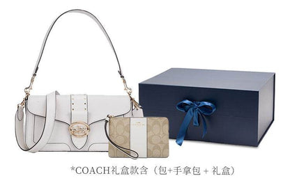 Сумка женская Coach Corner Zip 16 Old Flower Canvas - Boxette Shop