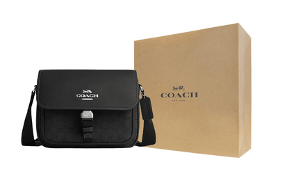 Сумка женская Coach Pace 24 Carriage Logo Messenger S - Boxette Shop