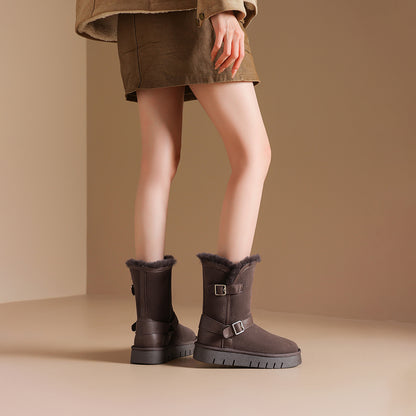 Rosa Bianca qishki qisqa ayollar etiklari