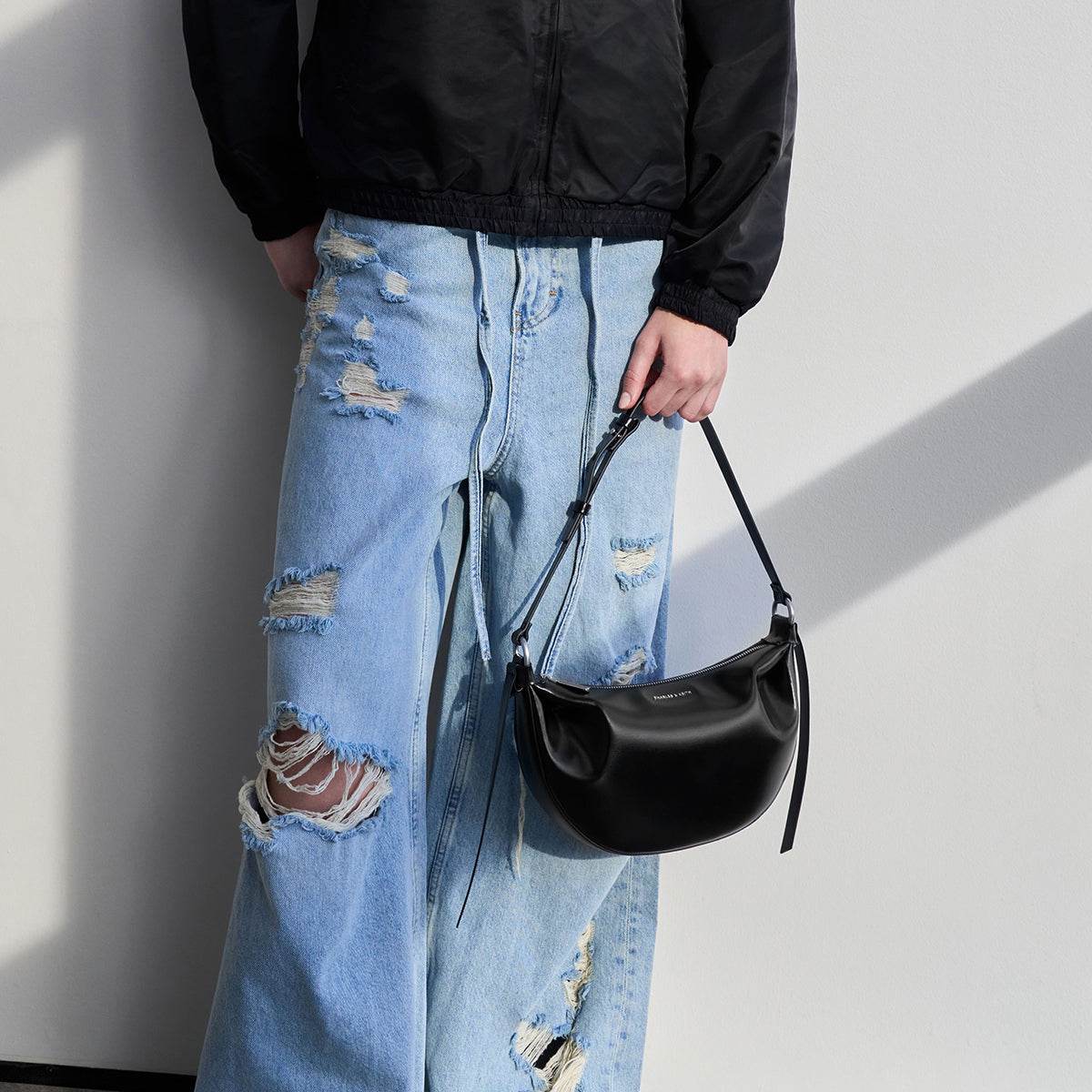 Сумка женская Charles&Keith Noir Oat Dark Moss - Boxette Shop