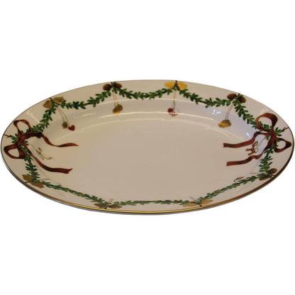 Royal copenhagen скандинавский стиль royal copenhagen star fluted joy обеденная тарелка тарелка белая 37*28,5 см - Boxette Shop