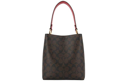 Сумка женская Coach Town Old Flower Full Print Logo - Boxette Shop