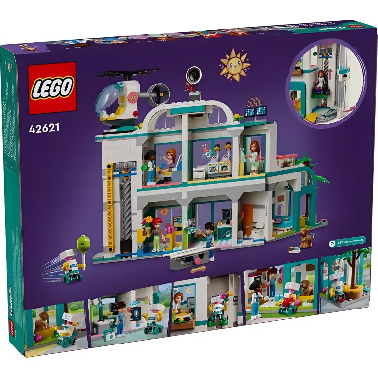 LEGO Friends zamonaviy shahar shifoxonalari to'plami (42621)