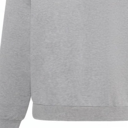 Reebok logotipi bosma qalpoqli uzun yengli kozok uniseks o'rta kanopli kulrang