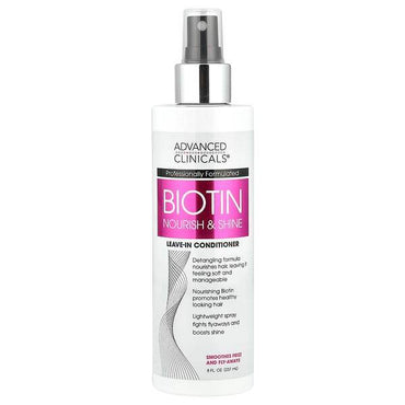 Кондиционер Advanced Clinicals Biotin, 237 мл - Boxette Shop
