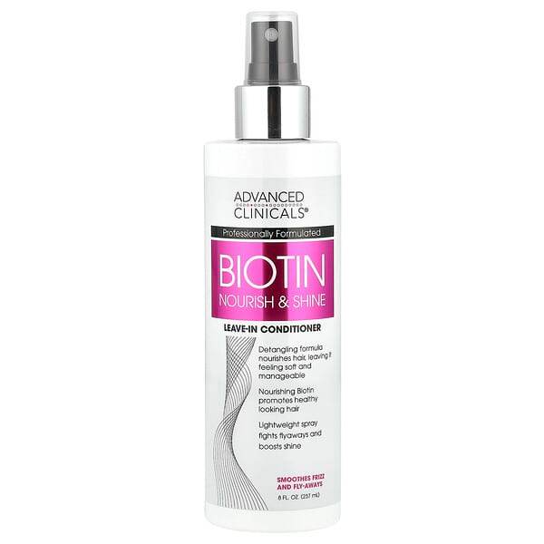Кондиционер Advanced Clinicals Biotin, 237 мл - Boxette Shop