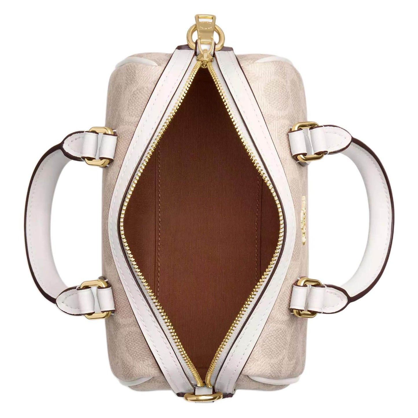 Сумка женская Coach Rowan 18 Classic Print Zip Closure - Boxette Shop