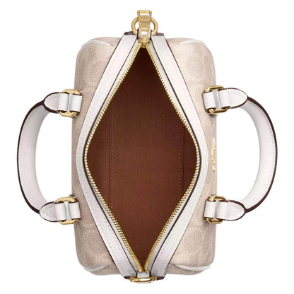 Сумка женская Coach Rowan 18 Classic Print Zip Closure - Boxette Shop