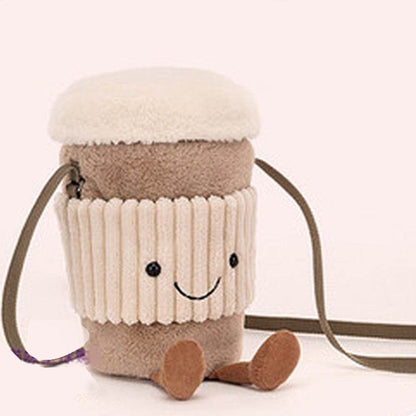 Мягкая игрушка Jellycat Fun Stuff — Кофейная кружка сумка - Boxette Shop